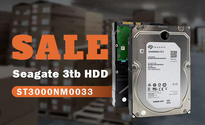 Limited Time Offer: Seagate 3TB HDDs Only $39 Each!