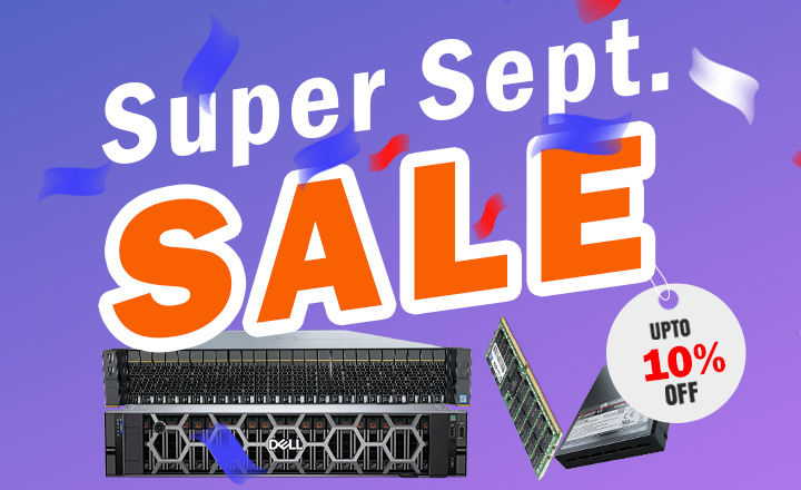 Super Sept. Sale: Deals on SSDs, HDDs, RAM, and Servers!