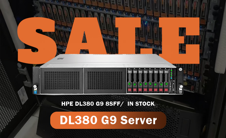 Stock Sale: HPE Proliant DL380 G9 8SFF Server