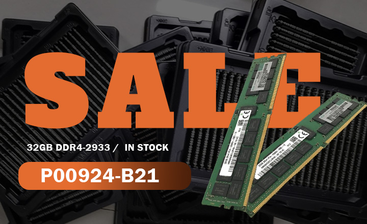 Weekly SALE: P00924-B21 HPE Memory Ram Only 78USD